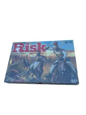 Hasbro Risk Strategy Board Game - Red and Blue Artwork
